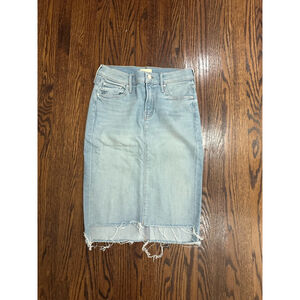 Women's Mother Denim Skirt Size 25 Blue